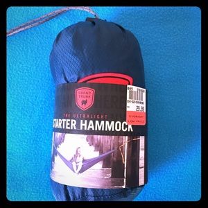 Ultralight starter hammock
